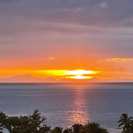 Fare Mato Tahaa Apartment Patio  Luaran gambar