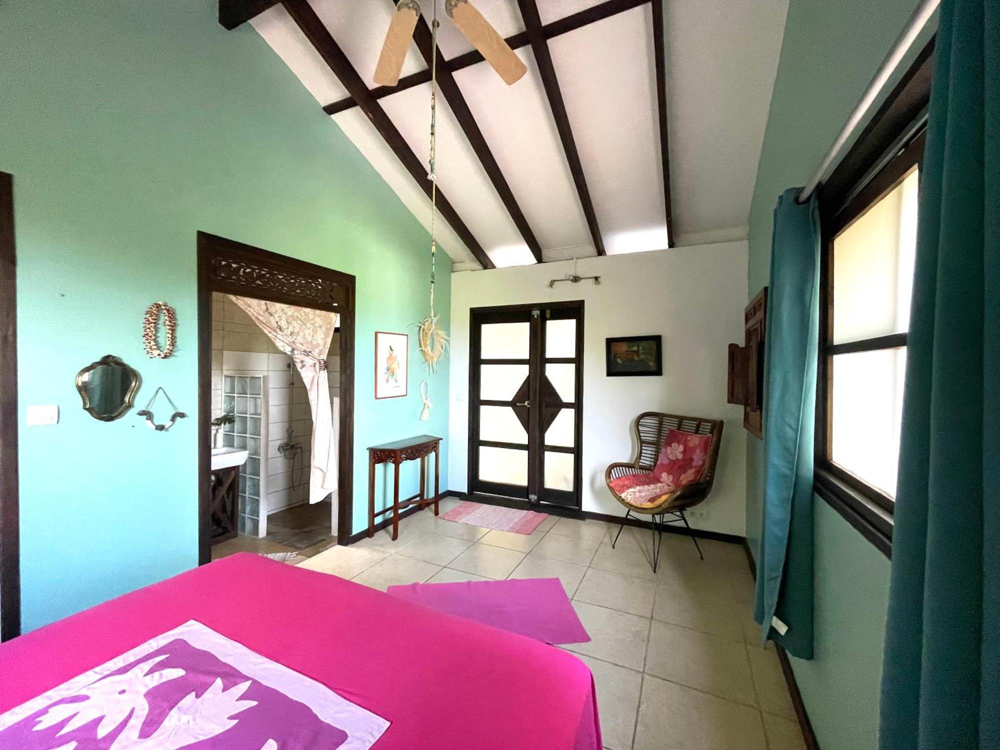 Fare Mato Tahaa Apartment Patio  Luaran gambar