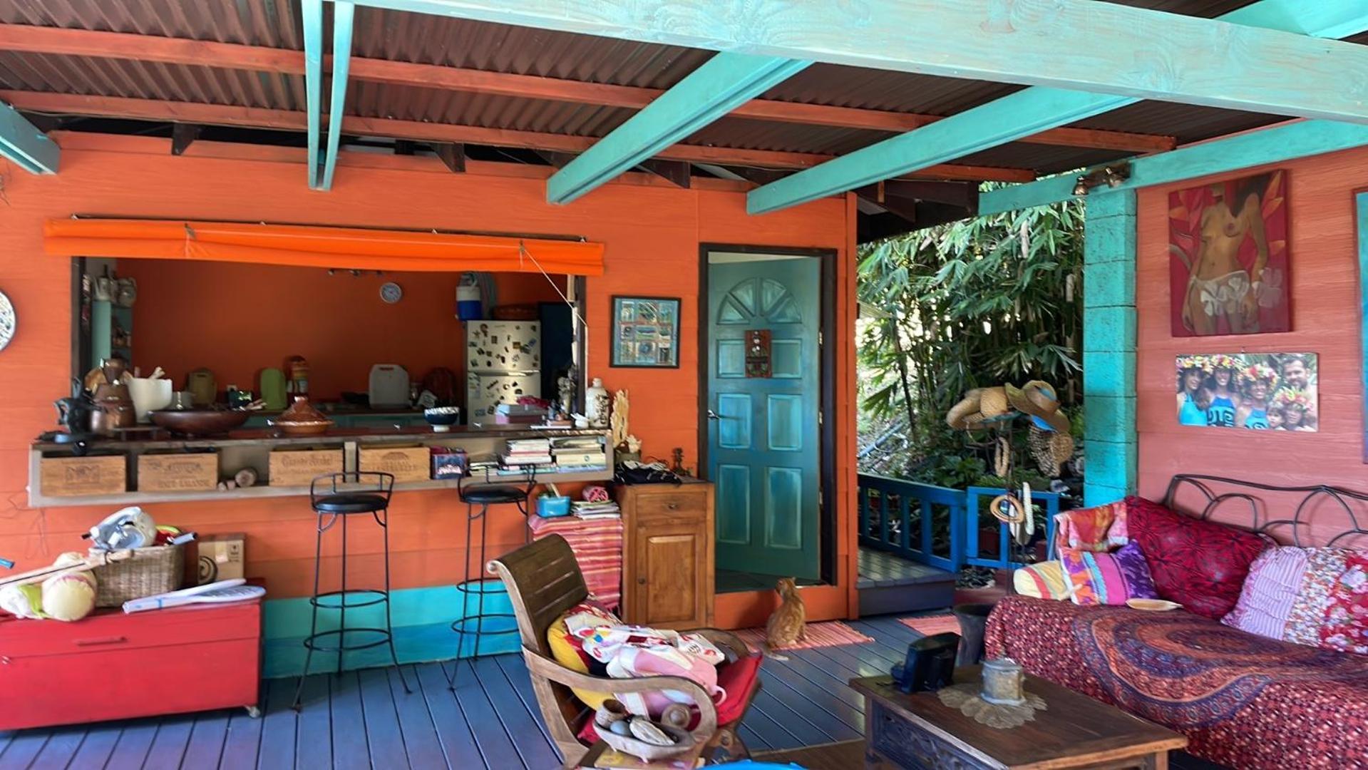Fare Mato Tahaa Apartment Patio  Luaran gambar