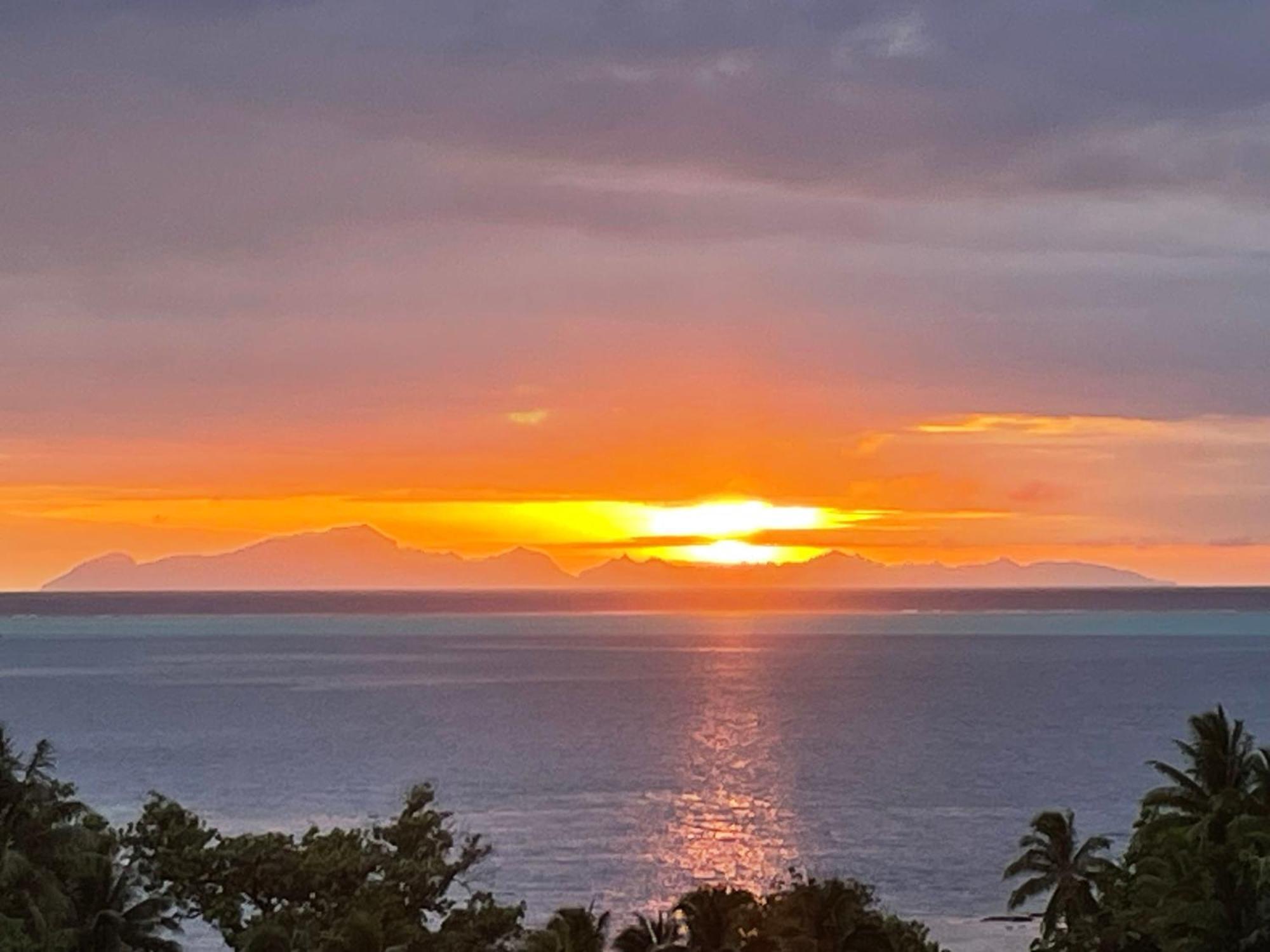 Fare Mato Tahaa Apartment Patio  Luaran gambar